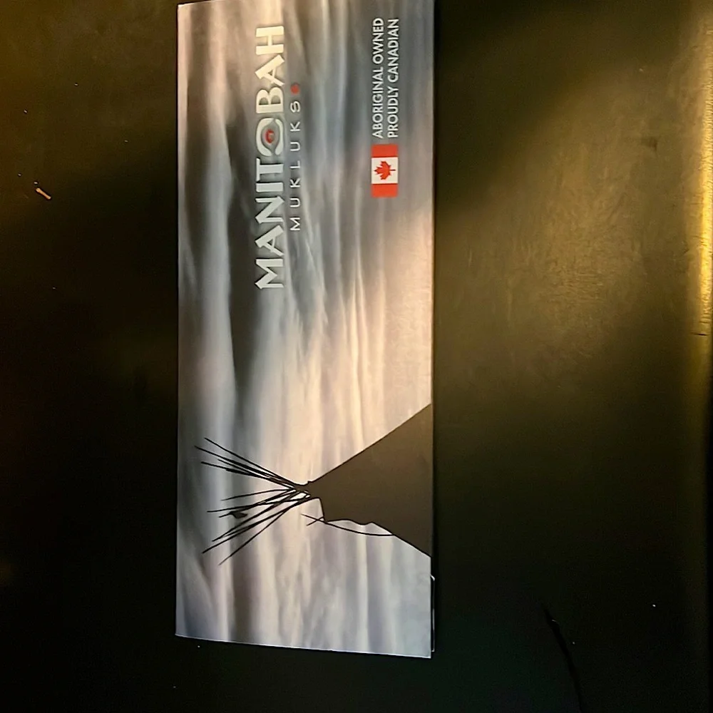 These are handmade boots. They are from an indigenous company in Canada. - Picture 4 of 5